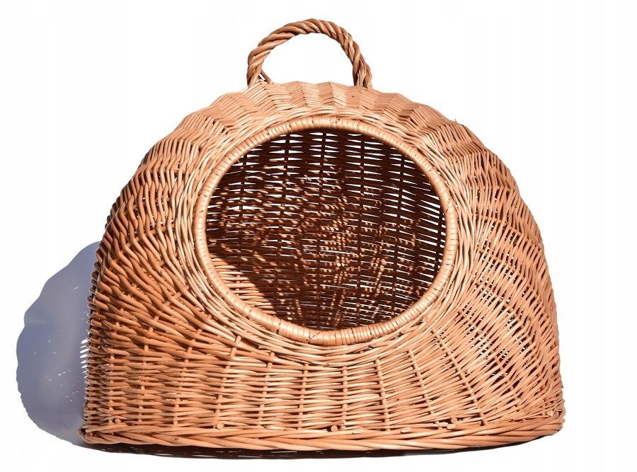 Budka Proutěný domeček pelíšek pro kočky Psa XXL 58