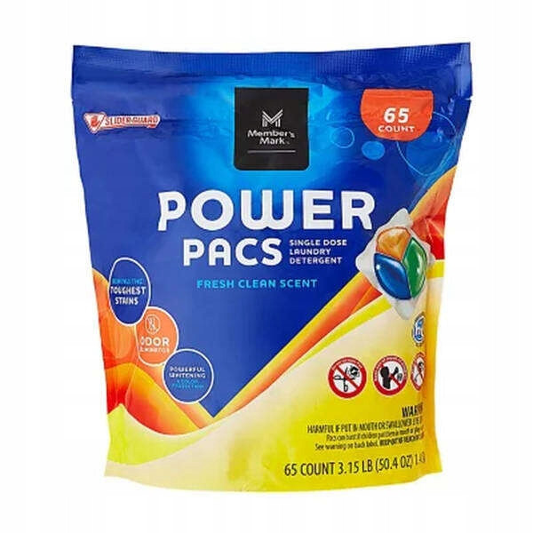 Member's Mark Power Pacs Fresh Clean Scent 65 ks