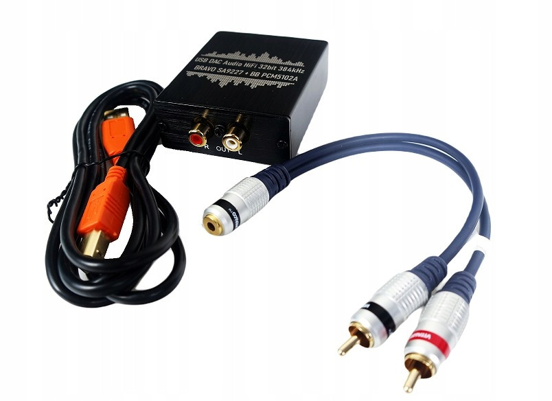 Převodník převodník 32 bit 384kHz Dac Audio Usb