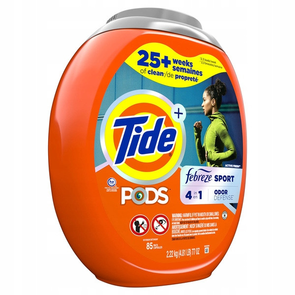 Tide 4v1 Sport Febreze Active Fresh 85 ks