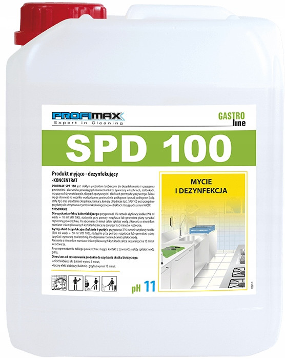 Profimax Spd 100 Mycí a dezinfekční prostředek 5L