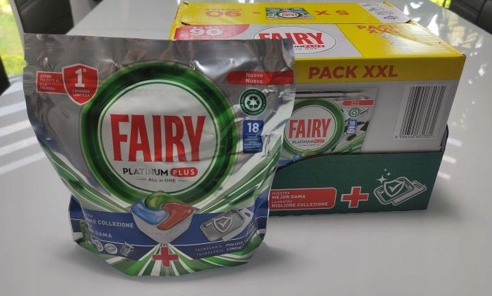 Fairy Platinum All In One Plus Kapsle 90 Kusů