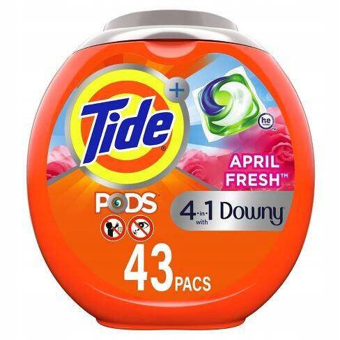 Tide 4in1 Downy April Fresh 43 ks Kapsle