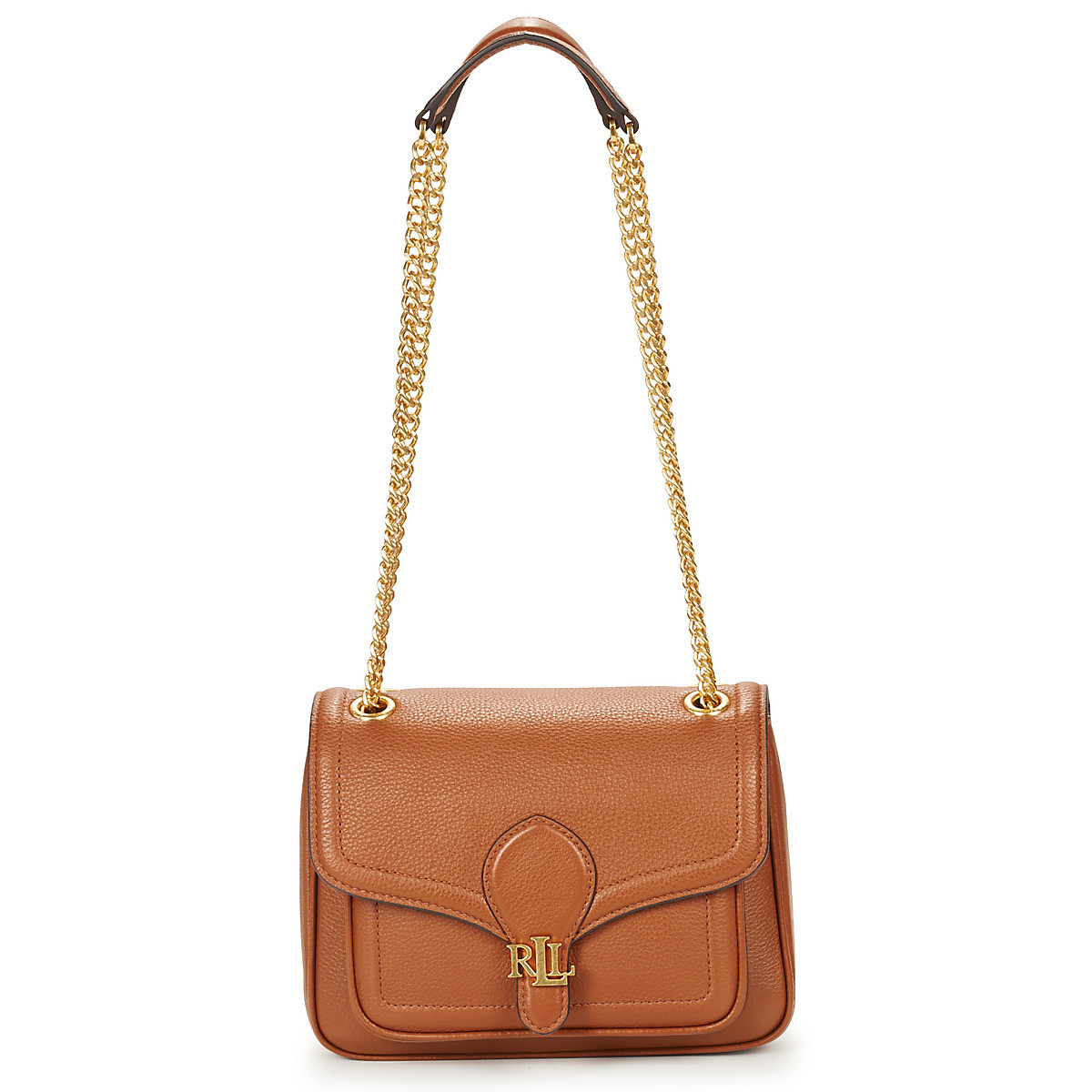 Lauren Ralph Lauren  BRADLEY SM-SHOULDER BAG-SMALL  Hnědá