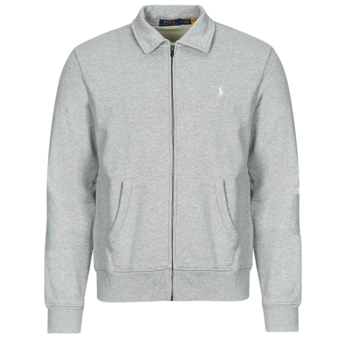 Polo Ralph Lauren  VESTE SWEAT EN MOLLETON TERRY  Šedá