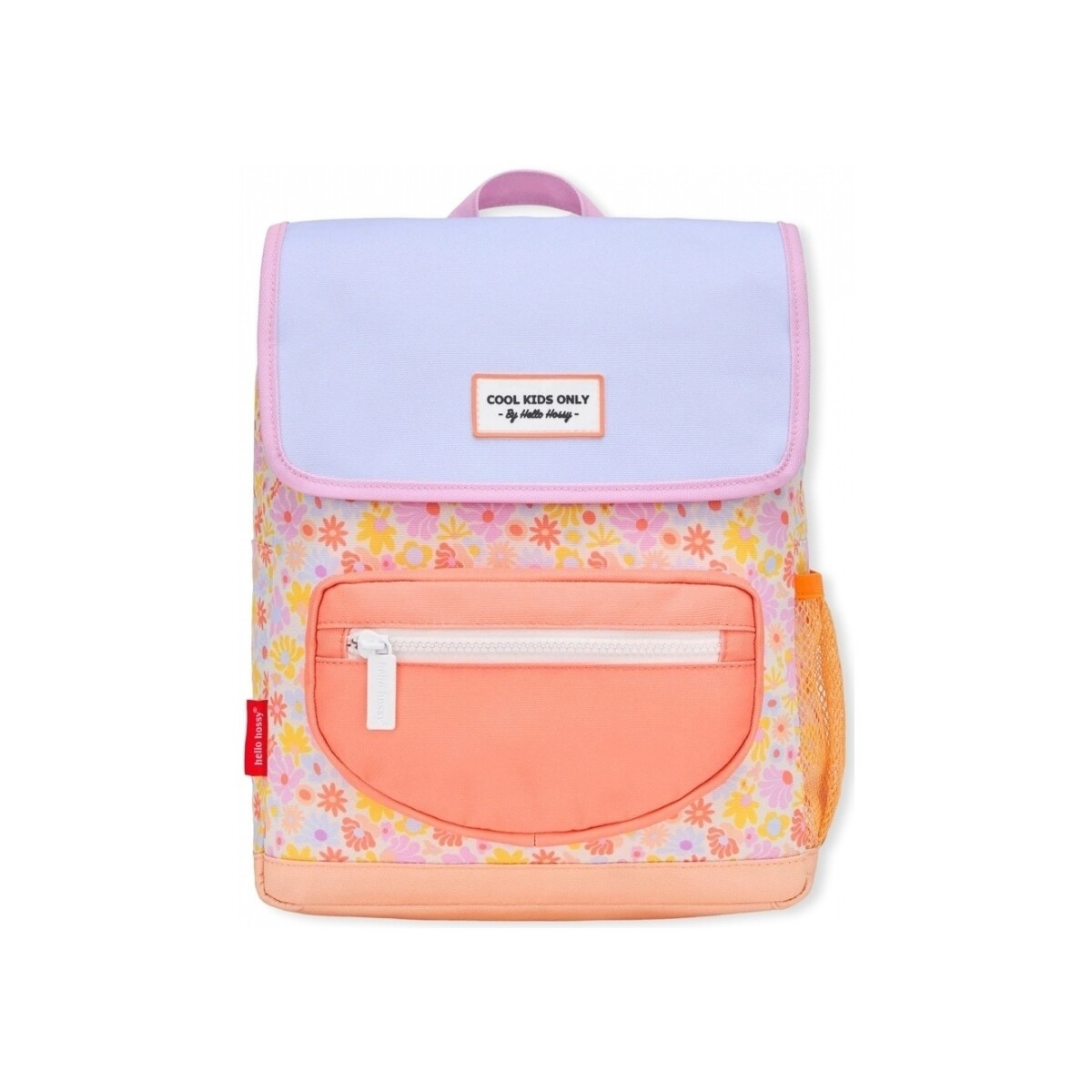 Hello Hossy  Retro Flower Kid Backpack - Peach/Rose  Růžová