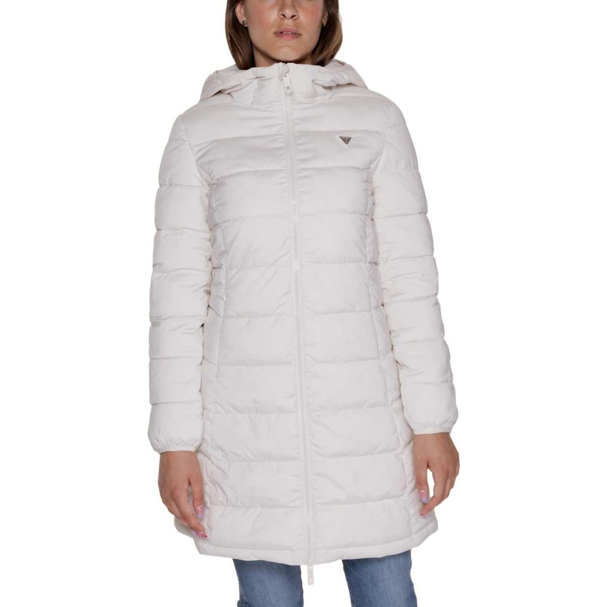 Guess  NEW ALETA LONG PUFFER V4YL05 WF3X0  Bílá