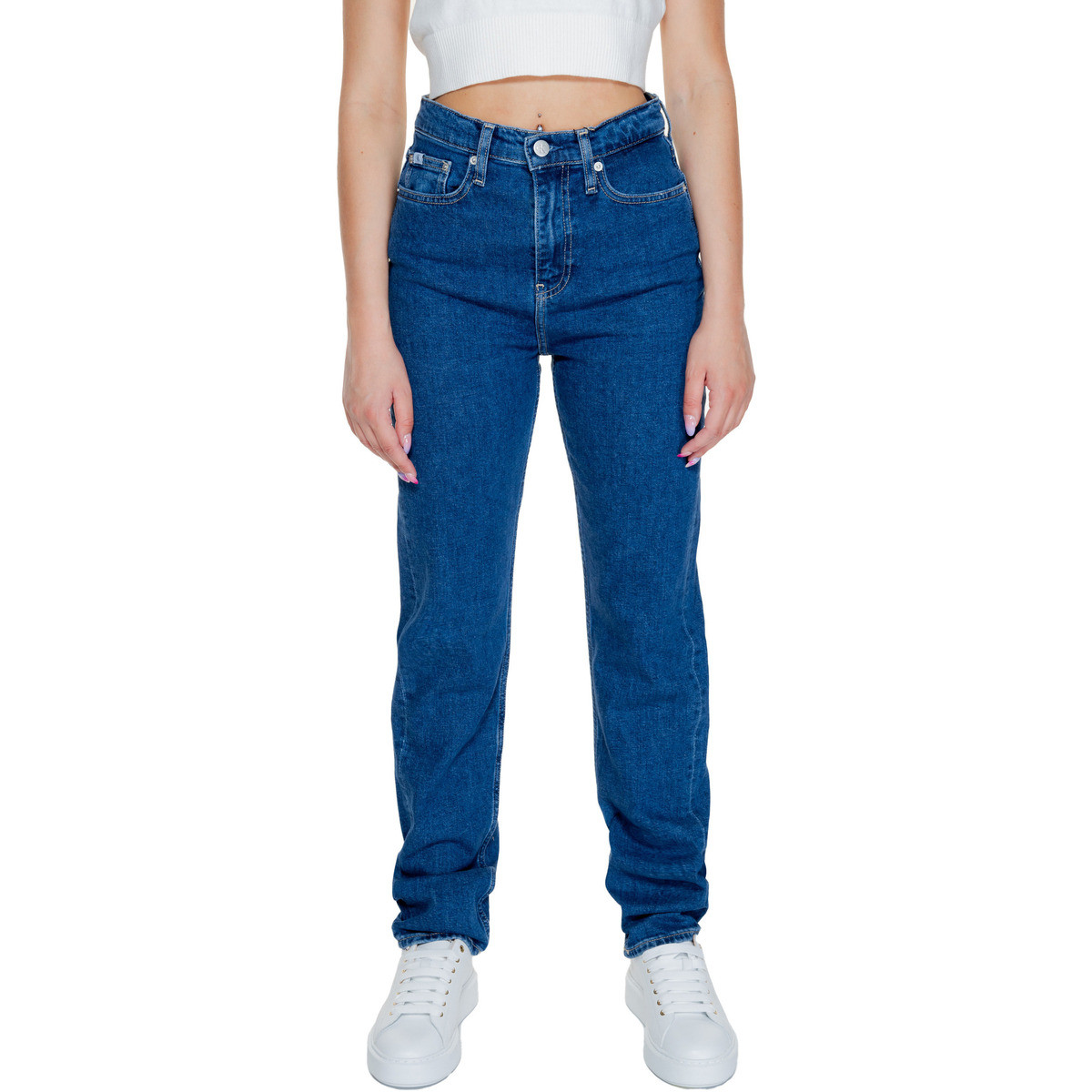 Calvin Klein Jeans  AUTHENTIC STRAIGHT J20J223663  Modrá