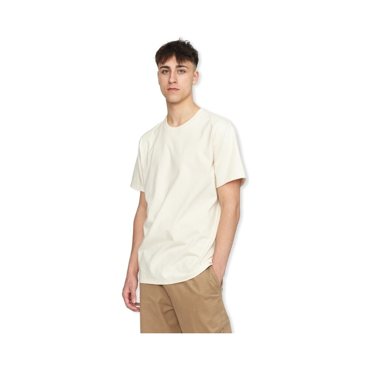 Revolution  T-Shirt Loose 1060 REV - Offwhite  Bílá