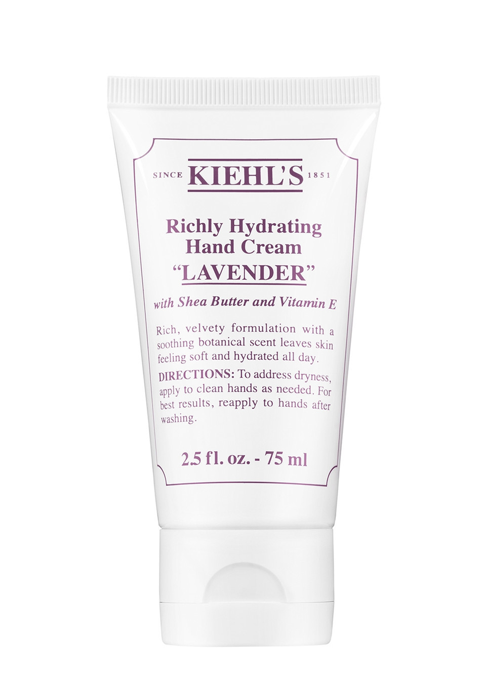 Kiehl's Hydratační krém na ruce Lavender (Richly Hydrating Hand Cream) 75 ml