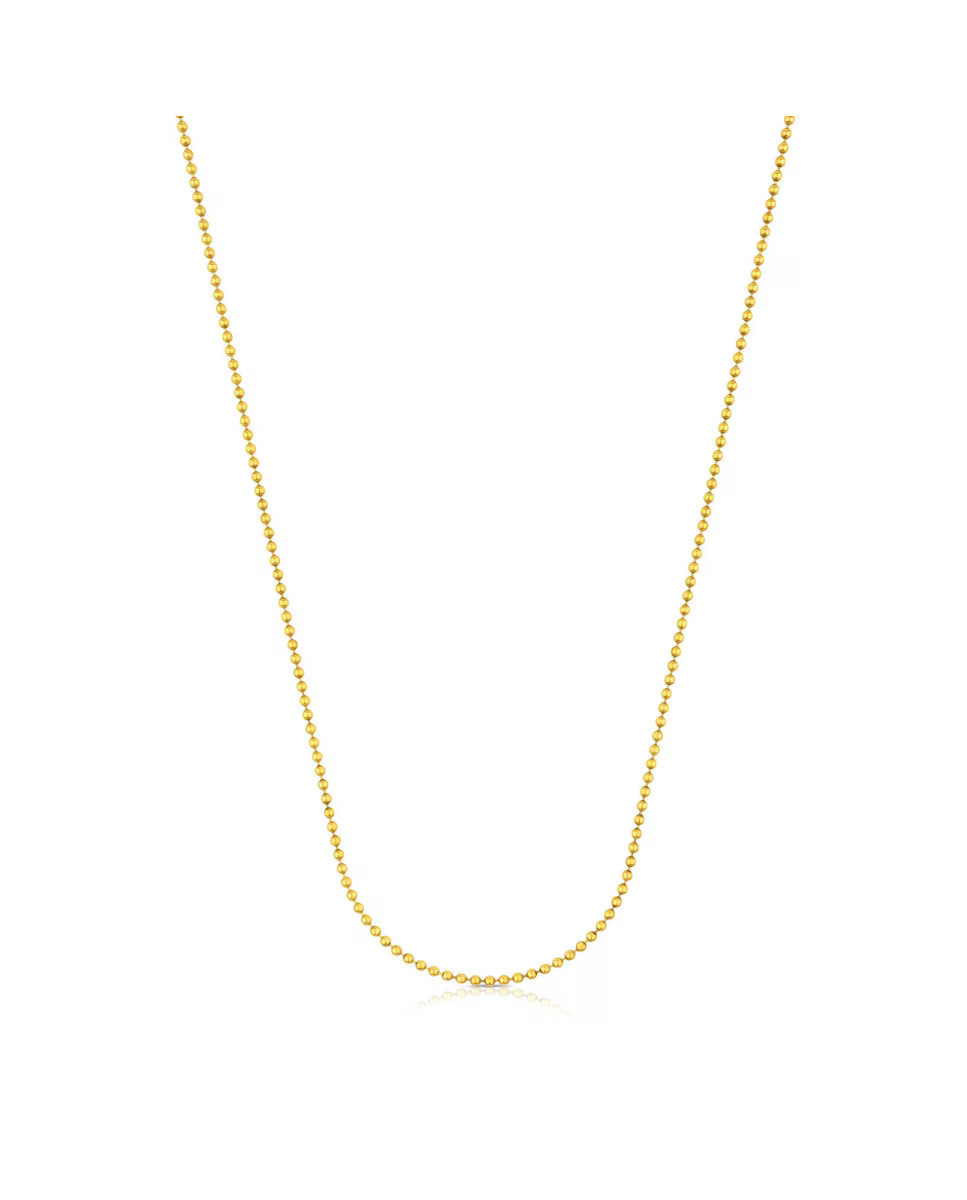 Tous Pozlacený kuličkový náhrdelník Chain 1000042900