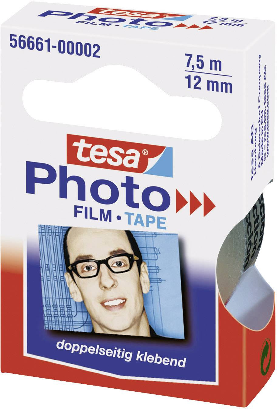 tesa Photo® Tesa Photo Tape 7,5 m x 12 mm (d x š) 7.5 m x 12 mm transparentní Množství: 1 role