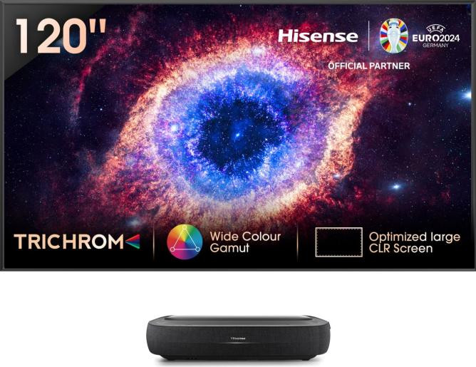 Uhd Led televize Laser Smart Tv Hisense 120L9ha
