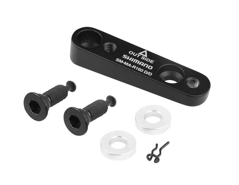 SHIMANO Adaptér zadní FLAT/FLAT 160mm, černý