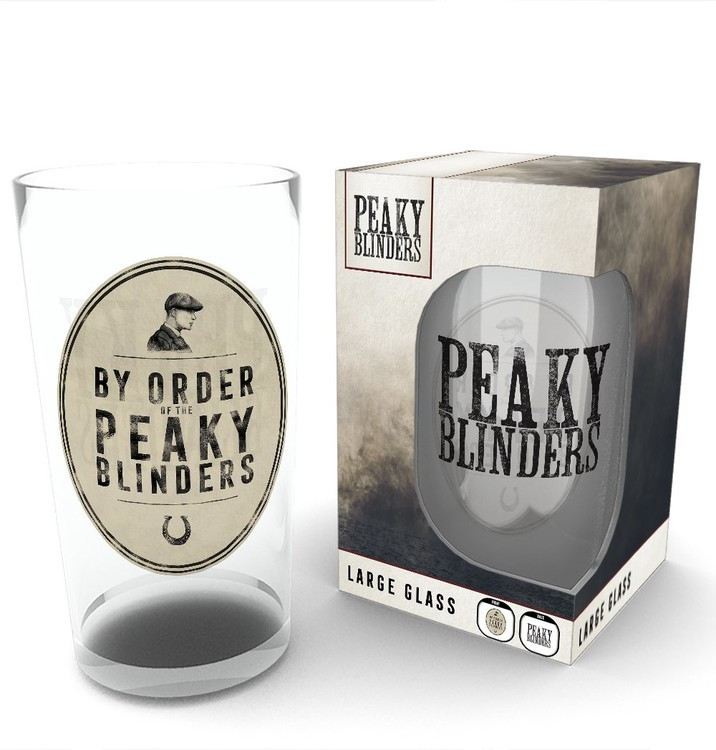 GB EYE Sklenička Peaky Blinders - By Order Of, 0,5 l