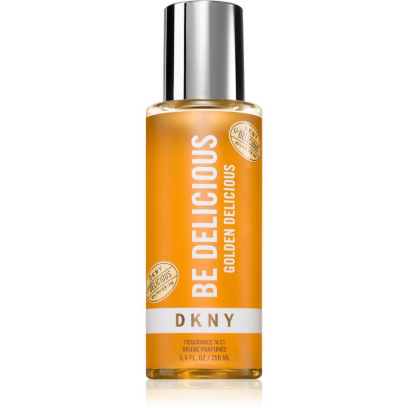 DKNY Be Delicious Golden Delicious parfémovaný tělový sprej pro ženy 250 ml