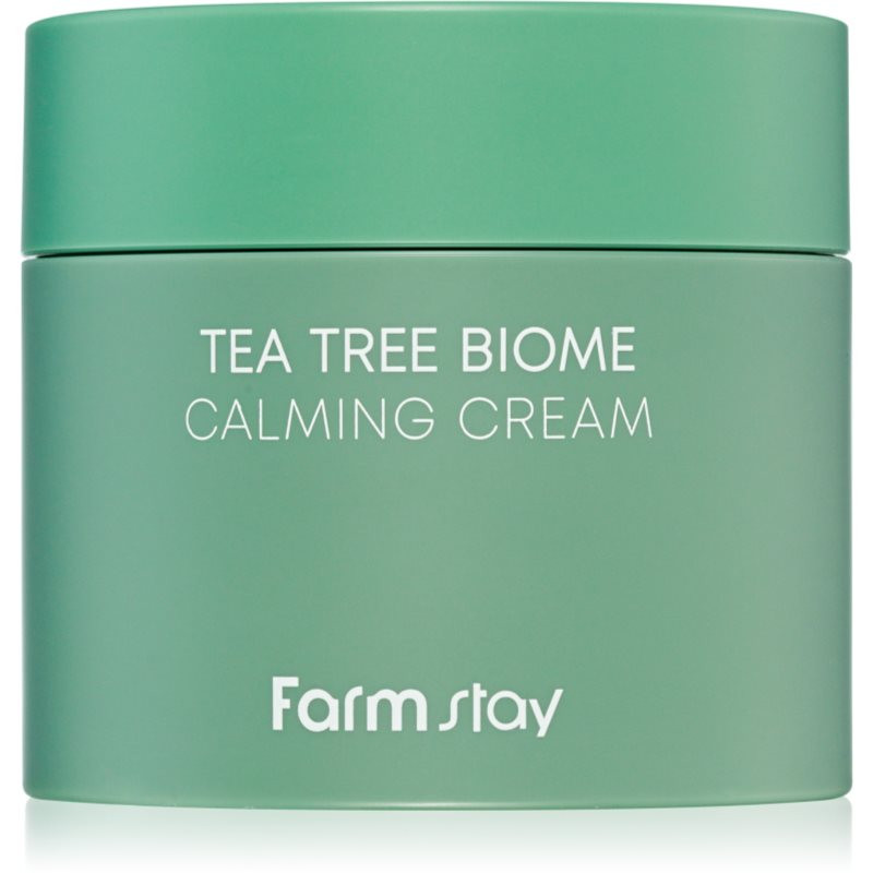 Farmstay Tea Tree Biome zklidňující krém s extraktem z čajovníku 80 ml