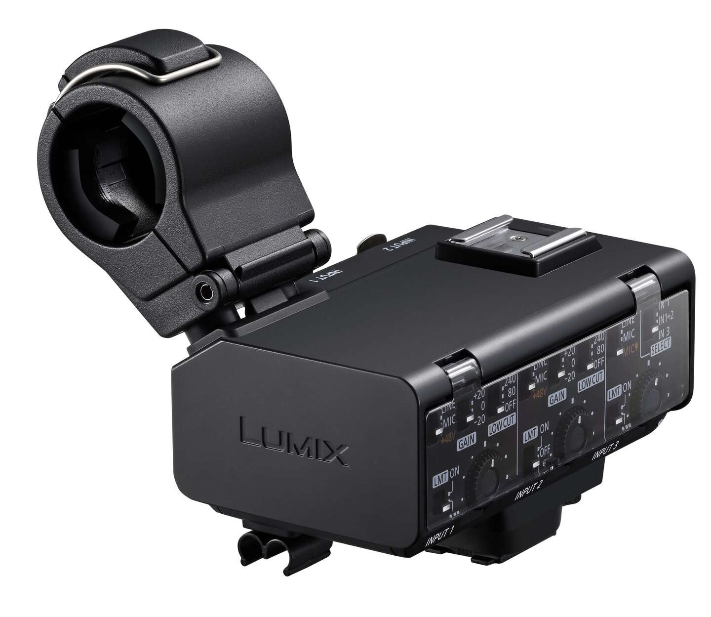 Panasonic XLR2 adaptér pro mikrofon umožňující nahrávat zvuk 32bit