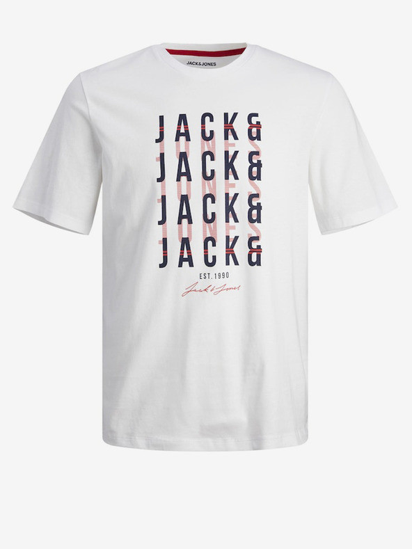 Jack & Jones Delvin Triko Bílá