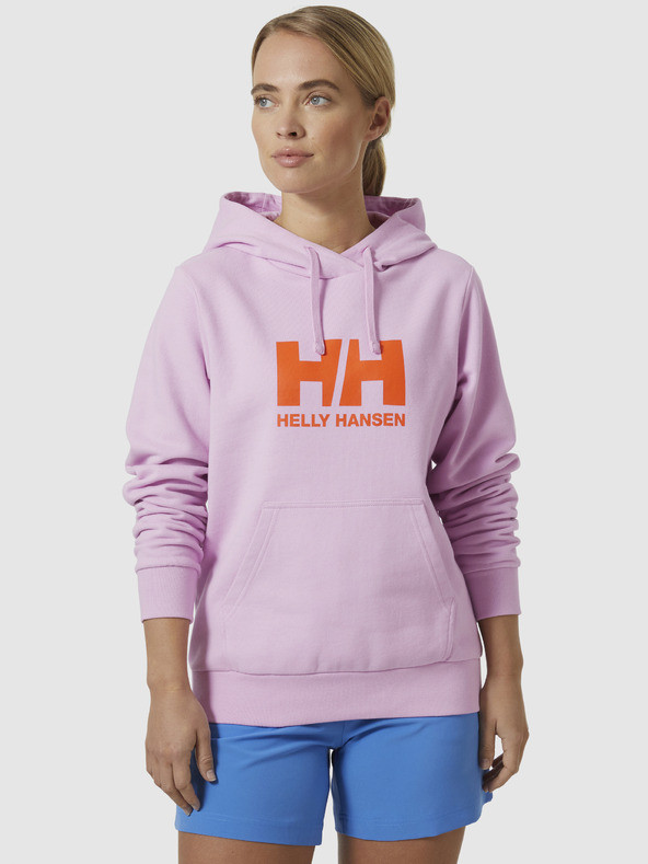 Helly Hansen HH Logo Hoodie 2.0 Mikina Růžová