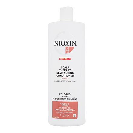 Nioxin System 4 Color Safe Scalp Therapy Revitalizing Conditioner kondicionér pro barvené a řídnoucí vlasy 1000 ml pro ženy