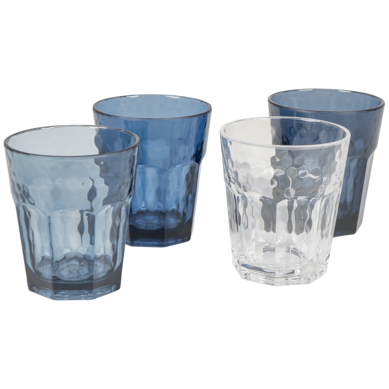 Sada skleniček Bo-Camp Tumbler Mix & Match 200 ml - 4ks Barva: modrá