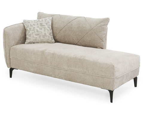 Lenoška-pohovka Novara, béžová látka