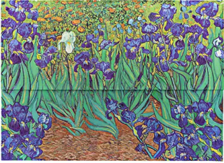 Desky na dokumenty Paperblanks - Van Gogh’s Irises