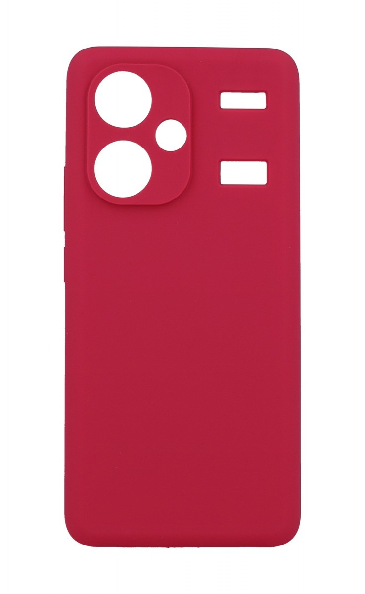 Kryt TopQ Essential Xiaomi Redmi Note 13 Pro+ 5G malinový 124403