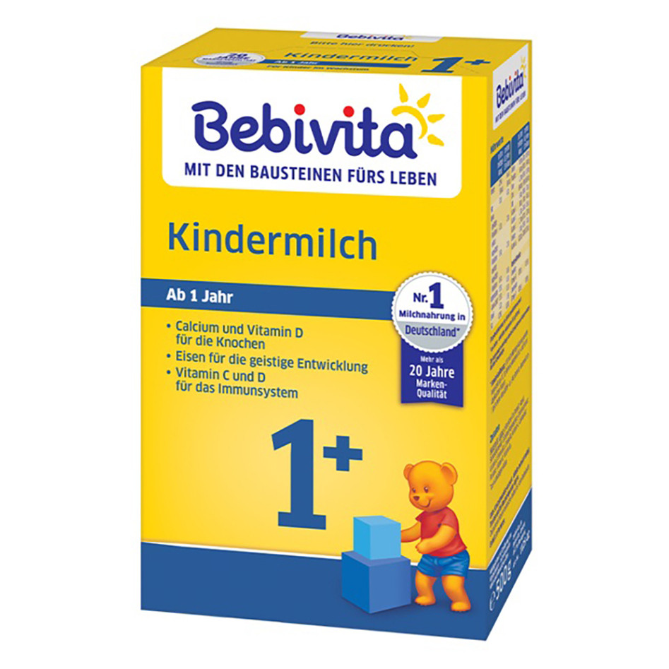 BEBIVITA Junior 1+ mléčný nápoj od ukončeného 12m 500 g