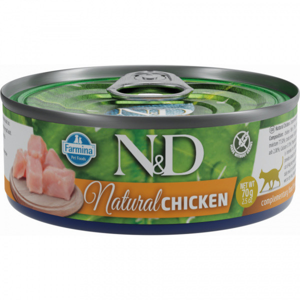 Konzerva N&D Natural Chicken 70g