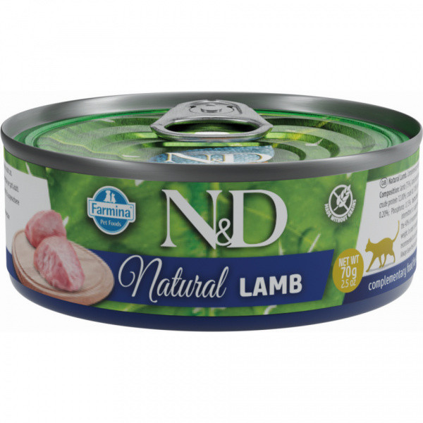 Konzerva N&D Natural Lamb 70g