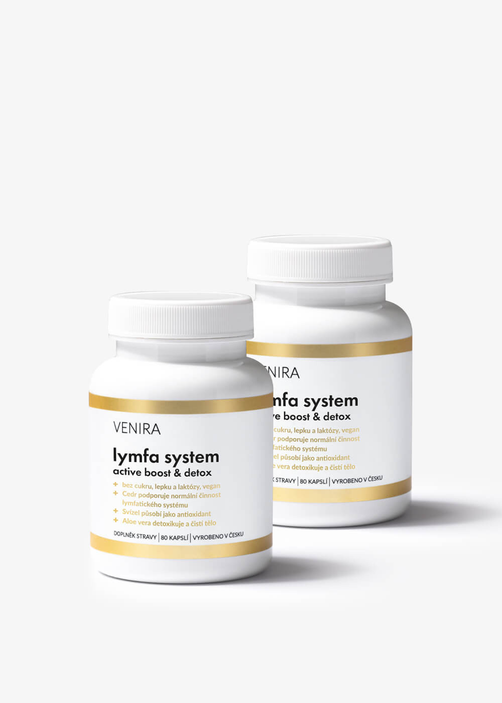 VENIRA lymfa system, 2 balení za zvýhodněnou cenu, 160 kapslí