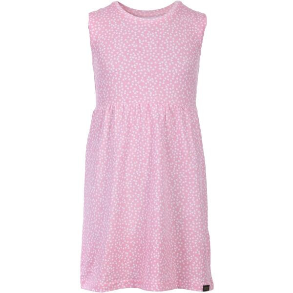 NAX VALEFO Dívčí šaty, růžová, velikost