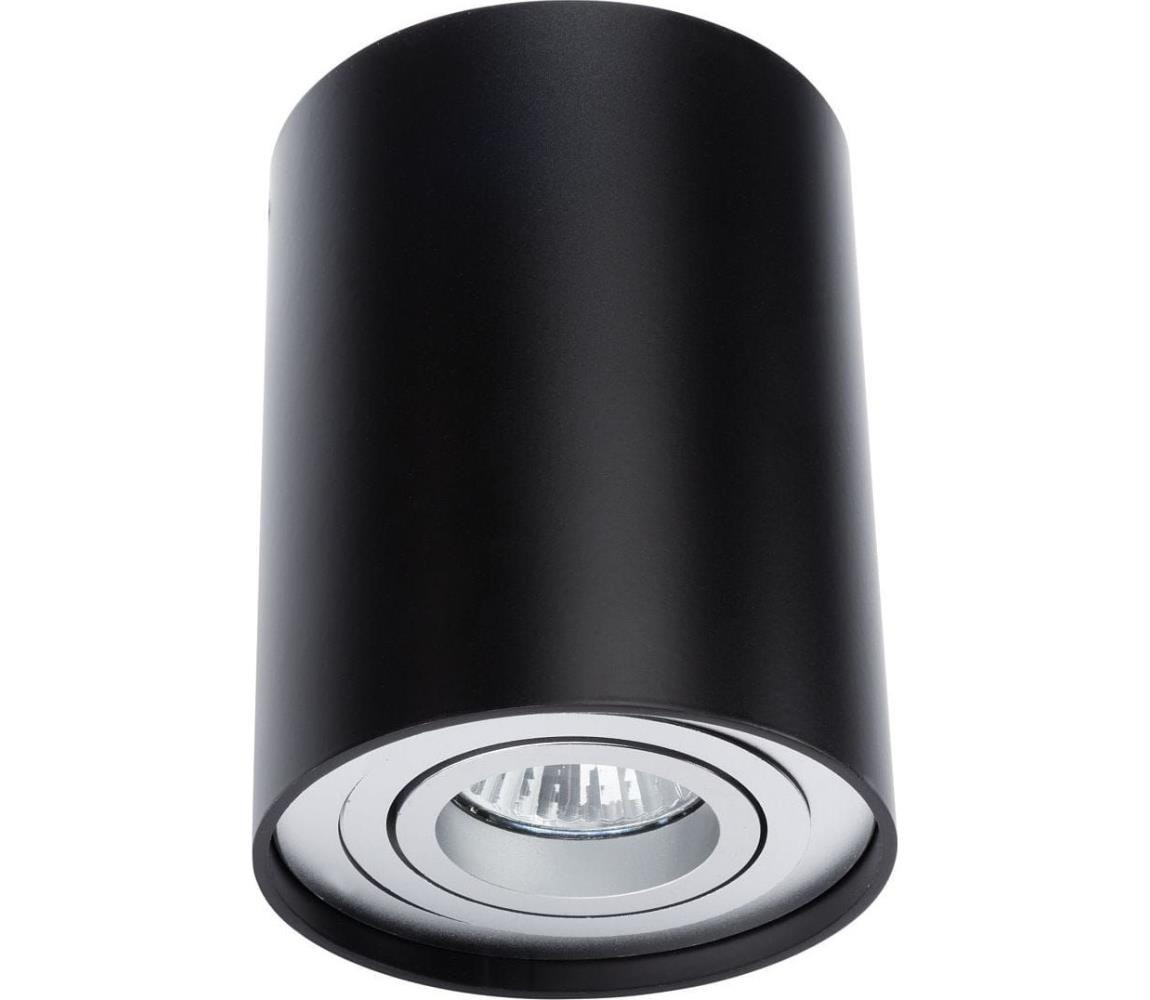 Bodové svítidlo TUBA 1xGU10/50W/230V černá