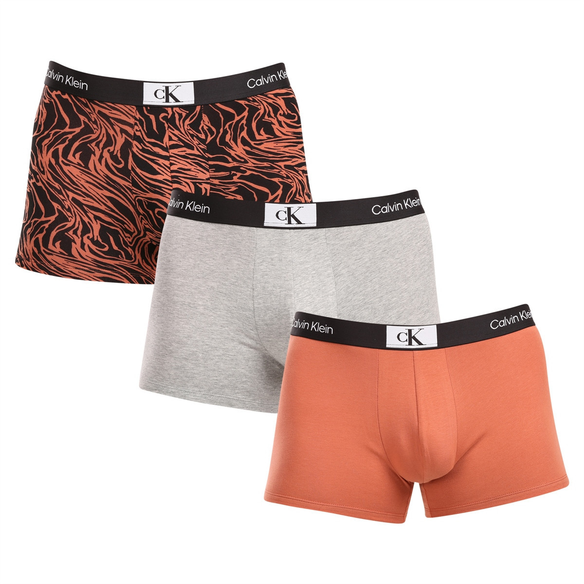 3PACK pánské boxerky Calvin Klein vícebarevné (NB3528E-MRW) XL