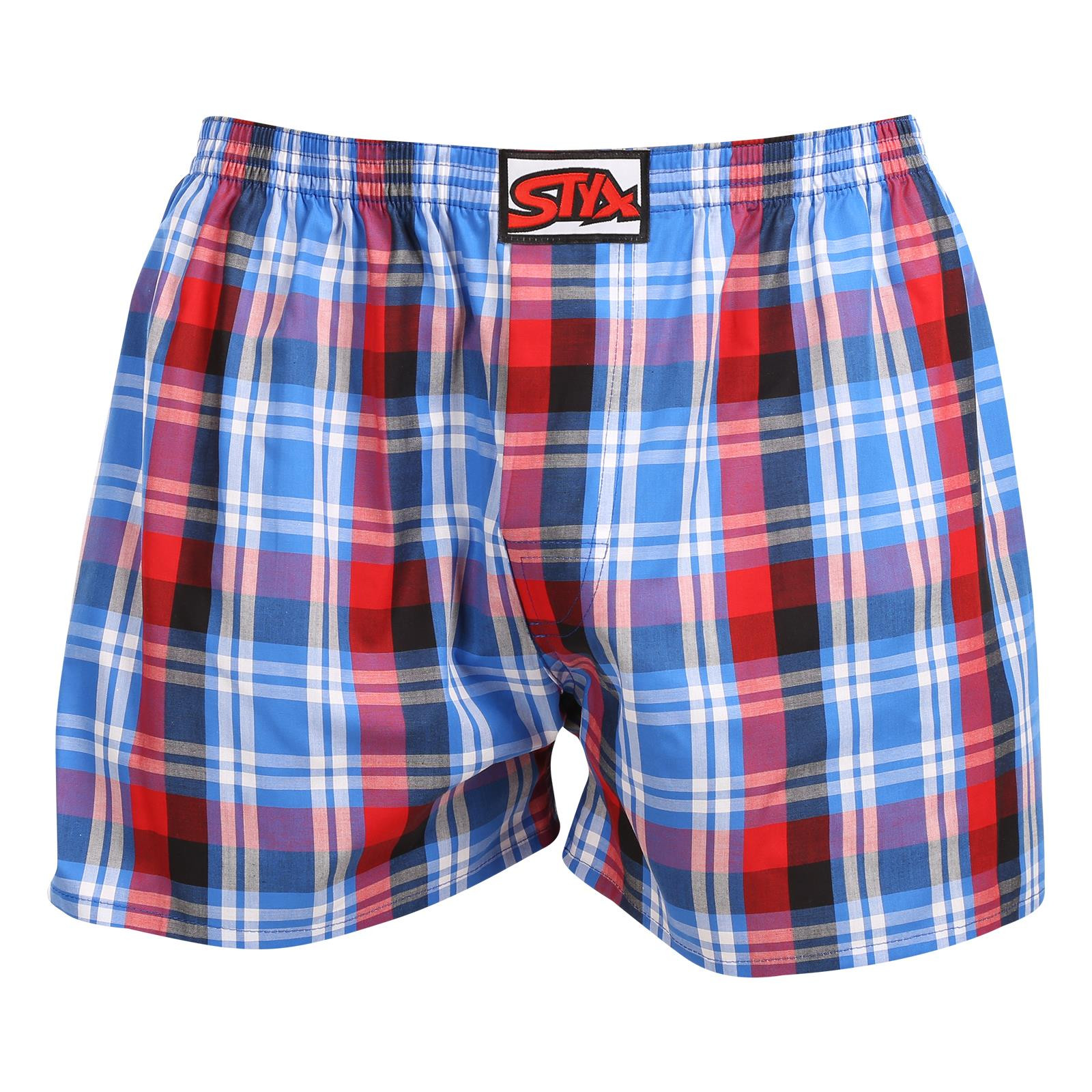 Pánské trenky Styx klasická guma vícebarevné (A1037) XL