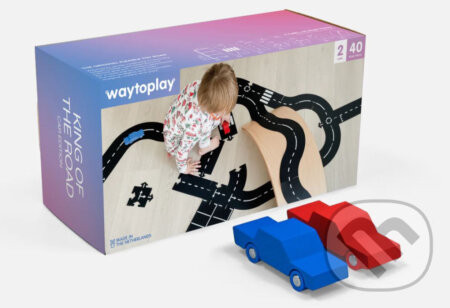 King of the Road: autodráha waytoplay s 2 autíčkami - waytoplaytoys b.v.