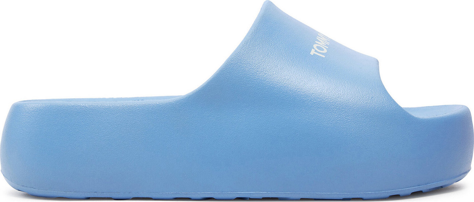 Nazouváky Tommy Jeans Tjw Chunky Flatform Slide EN0EN02586 Modrá