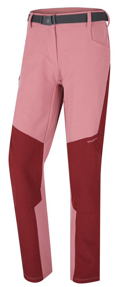 Husky Dámské outdoor kalhoty Keiry L bordo/pink XS