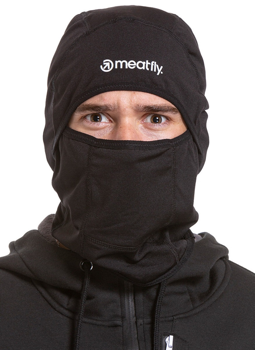 Unisex sportovní kukla meatfly brats černá l/xl