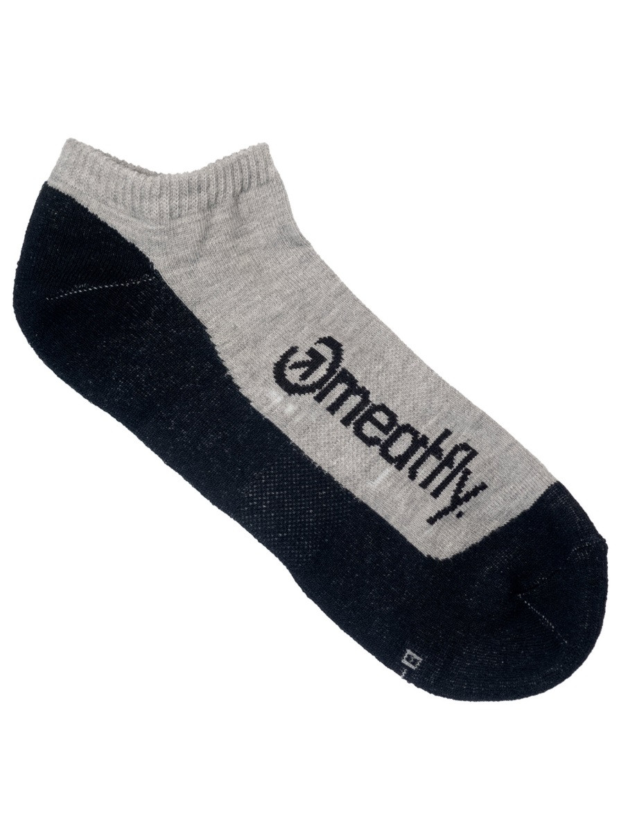 Ponožky meatfly boot šedá s