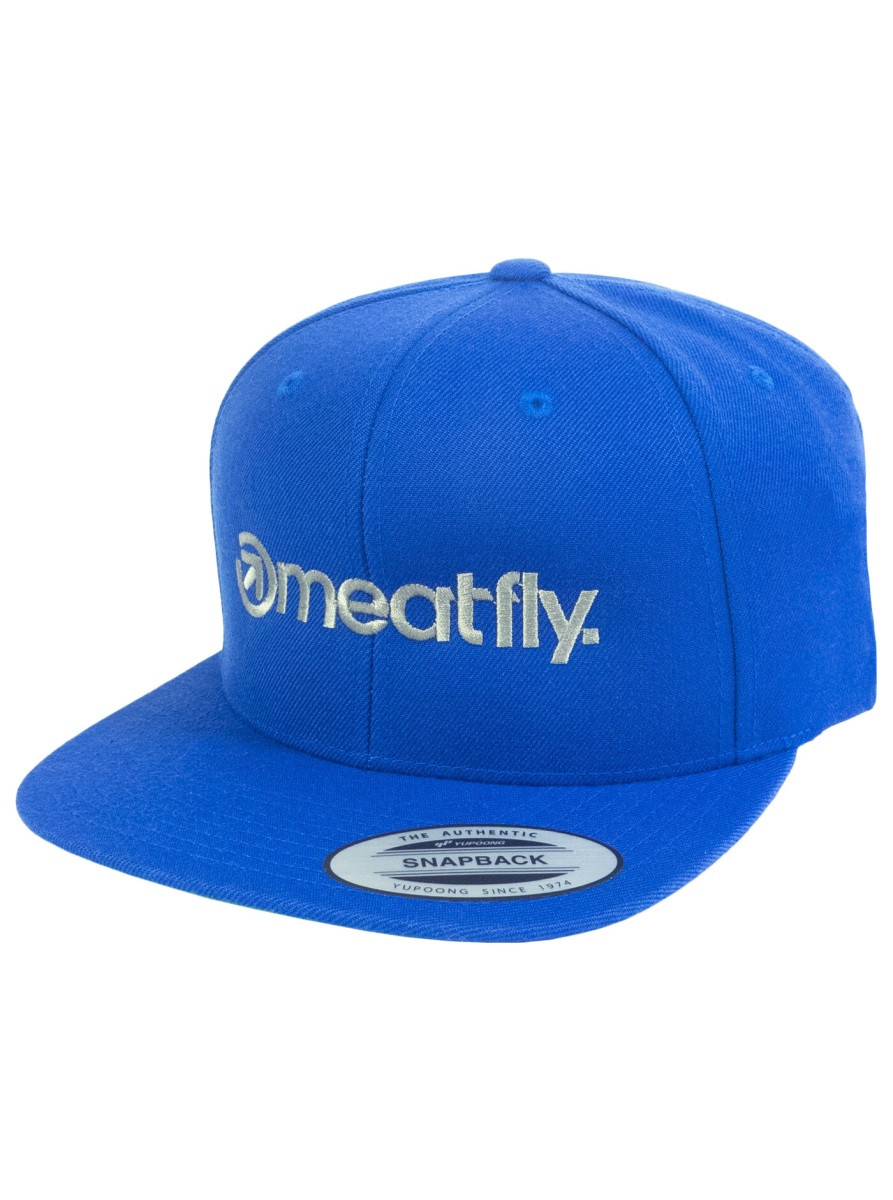 Pánská kšiltovka meatfly hornet snapback modrá one size