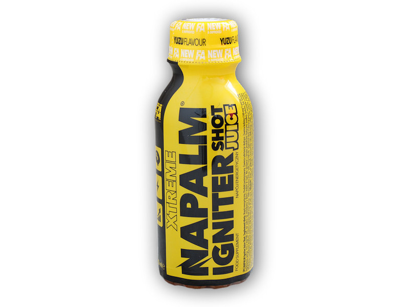 Fitness Authority XTREME Napalm Igniter shot JUICED 120ml Varianta: exotic