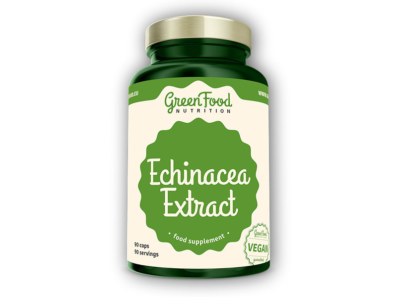 GreenFood Nutrition Echinacea extract 90 kapslí