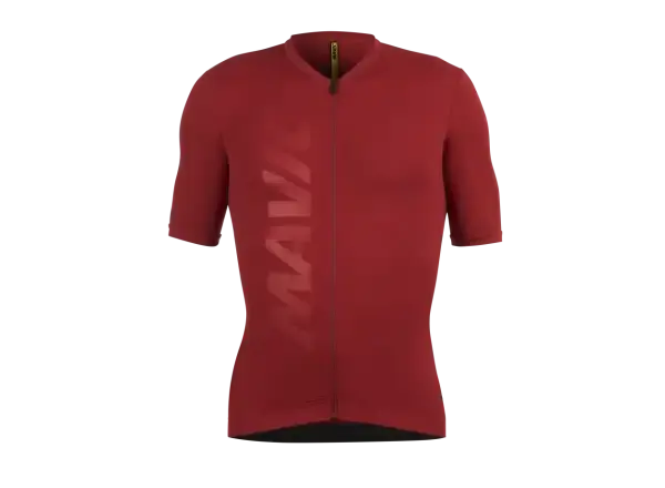 Mavic Aksium pánský dres krátký rukáv Burgundy vel. M