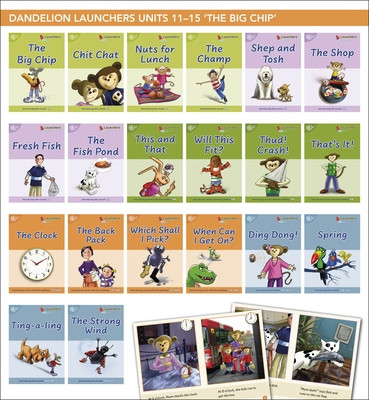 Phonic Books Dandelion Launchers Units 11-15 (Two-letter spellings ch, th, sh, ck, ng) - Decodable books for beginner readers Two-letter spellings ch, th, sh, ck, ng (Phonic Books)(Book)