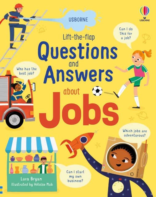 Lift-the-flap Questions and Answers about Jobs (Bryan Lara)(Board book)
