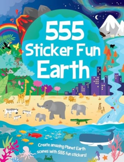 555 Sticker Fun - Earth Activity Book (Graham Oakley)(Paperback / softback)