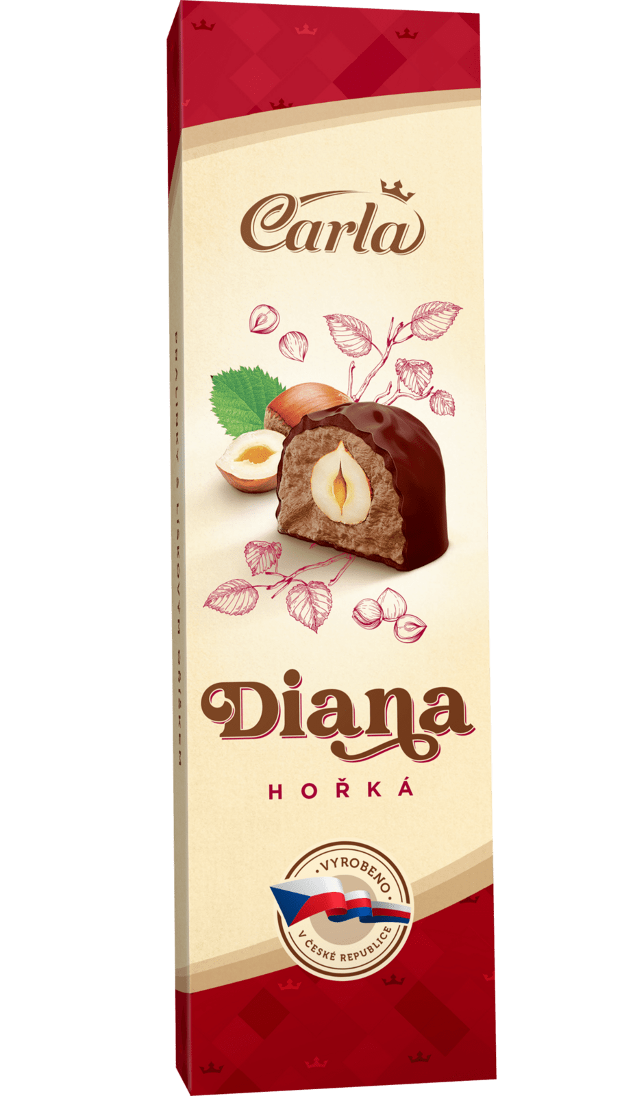 Carla Diana hořká čokoláda 44 g